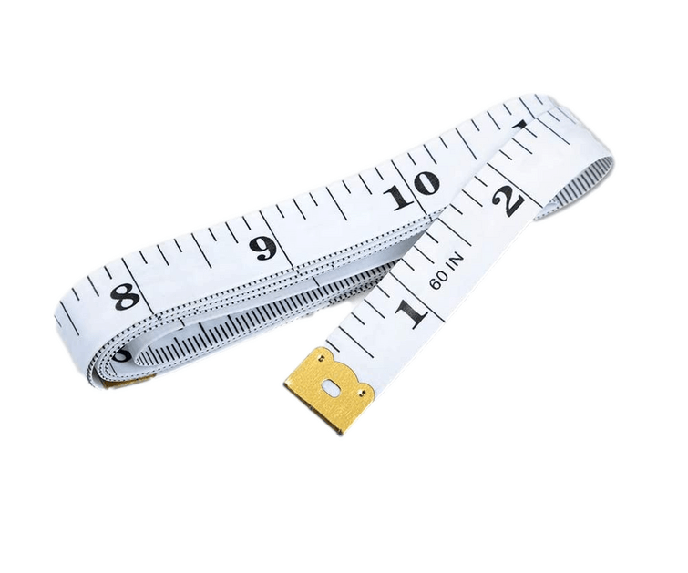 soft tape measure white