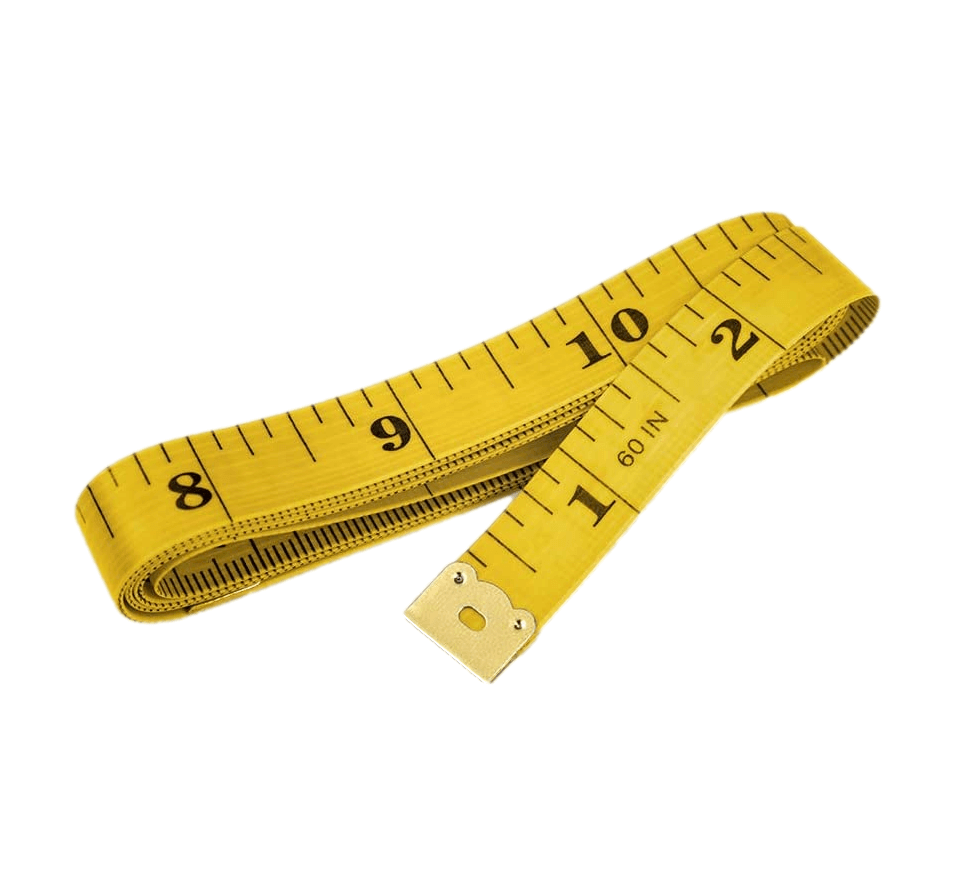 soft tape measure yellow